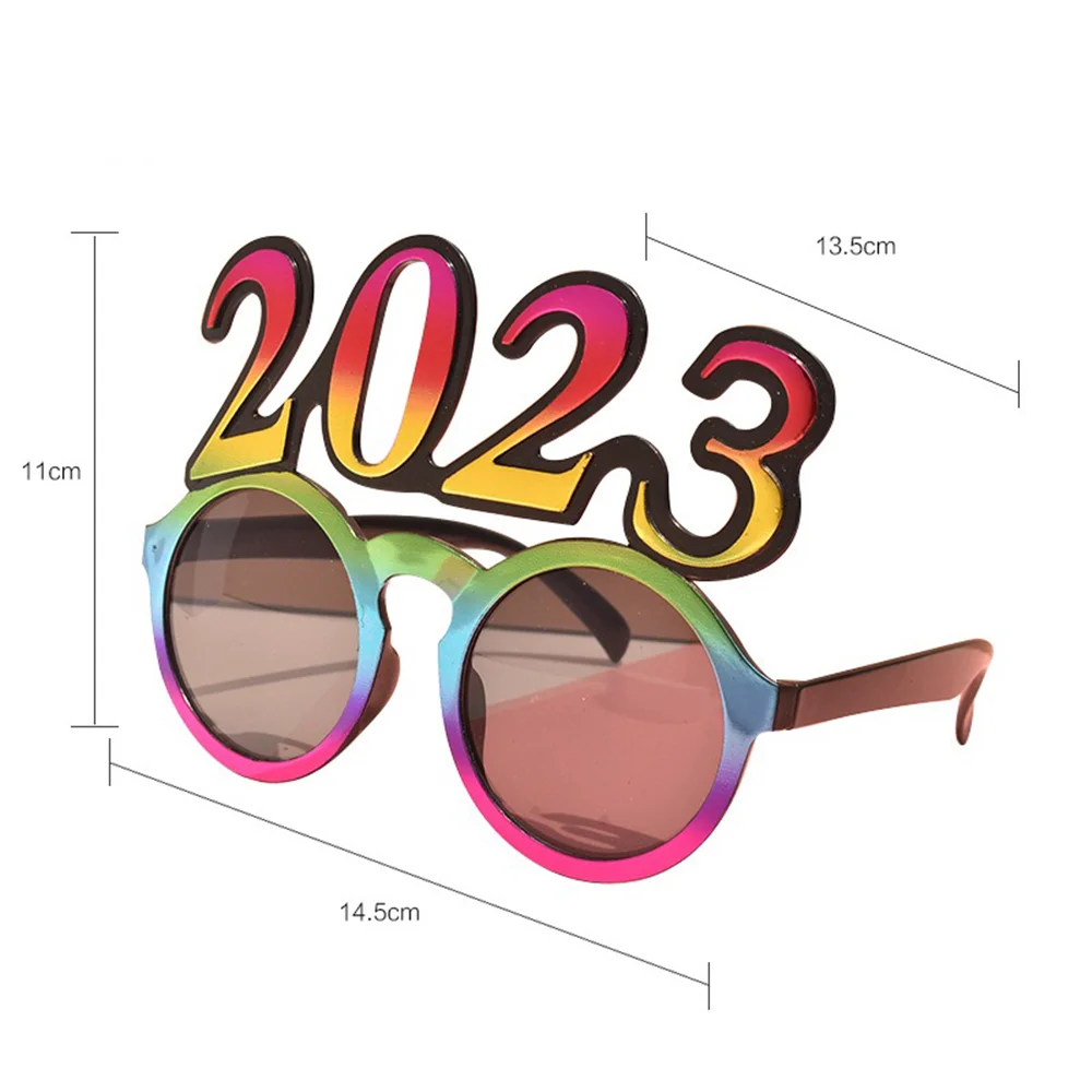 Новинка 2023 очки для новогодней вечевечерние выступлений реквизит кабины лет