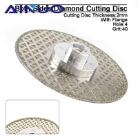 1pc 5 125mm diamond grinding wheel cutting disc electroplated saw blade with m14 flange for granite marble concrete cutting