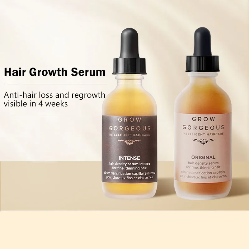 

GrowGorgeous Strong Hair Enhancement Essence Rapid Growth Hair Growth Liquid Hair Growth Liquid Anti-hair Loss Scalp Care 60ml