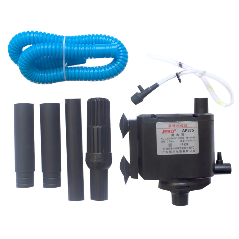 

Фильтр-помпа для аквариума JEBO AP119M, AP375, AP352, AP338