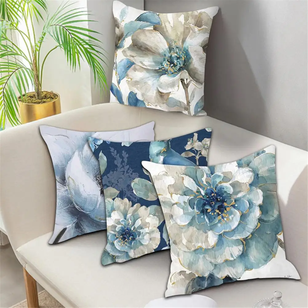 

Моющаяся Полезная Подушка в ассортименте с цветочным узором, подушка в разных стилях, наволочка с мягкой текстурой, товары для дома