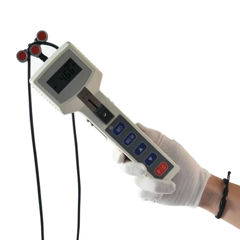 Измеритель натяжения для волокон низкого напряжения с ограниченным доступом