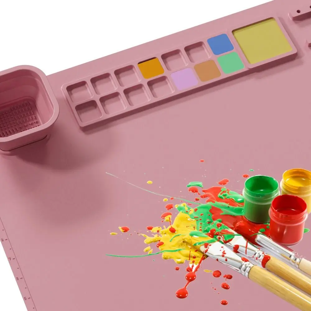 

Mold Multifunctional Clay Mat Resin Casting Craft Non-Stick Drawing Board Silicone Mat Painting Mat Table Mat Placemat