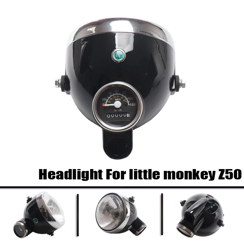 

Мотоциклетные аксессуары, передняя фара, фара, подходит для Honda Z50 Z50A Z50J Z50R Mini Trail Monkey Bike Parts