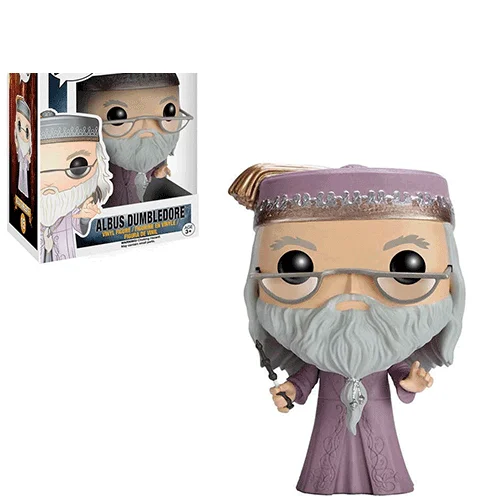 Экшн-фигурки Funko POP Harried Potters Albus Дамблдор 15 # из ПВХ, 10 см, виниловые фигурки, коллекционные фигурки, модели, игрушки
