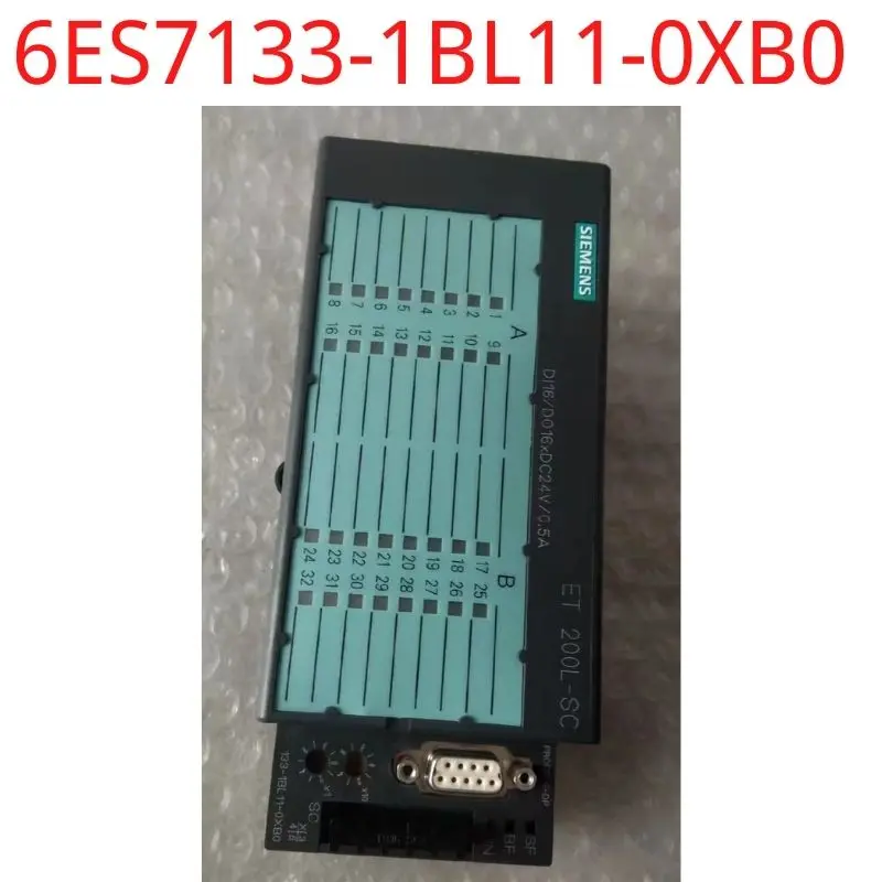 

Brand new in unpacked only 6ES7133-1BL11-0XB0 SIMATIC DP, ELECTRONIC BLOCK FOR ET 200L-SC, 16 DI/16 DO, 24V DC/0.5 A