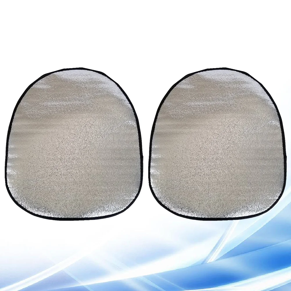 

2 Pcs Steering Wheel Sunshade Cover Protective Case Car Covers Protector Summer