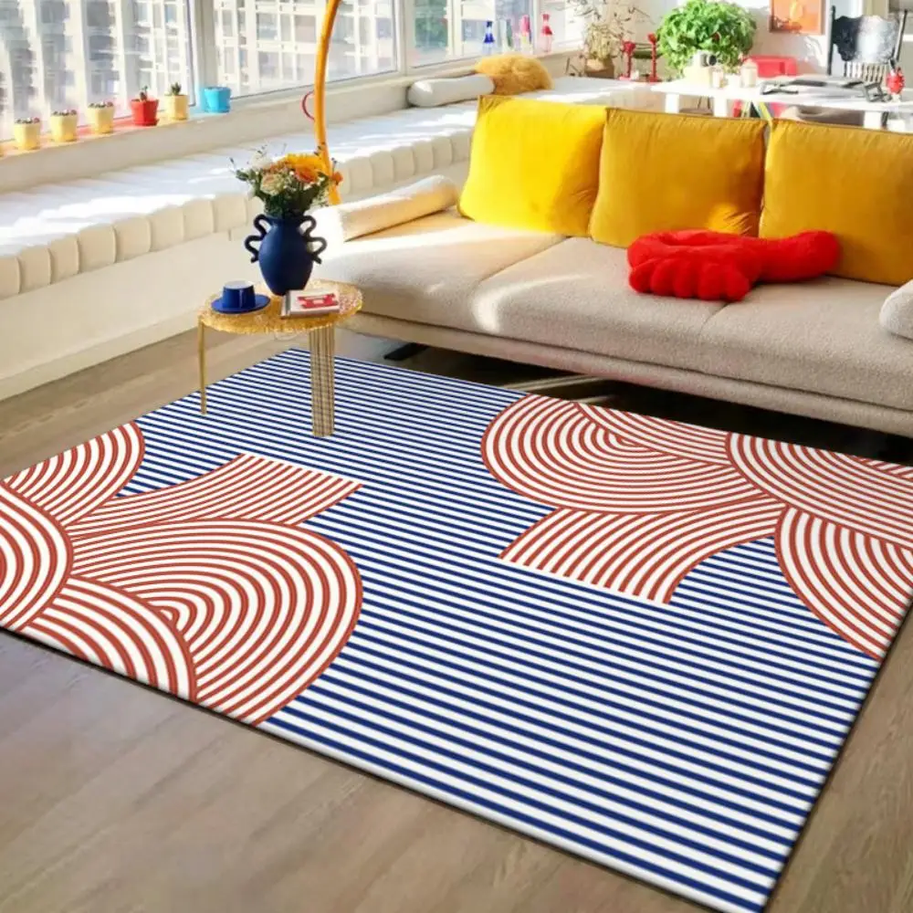 Дизайнерский Ковер VIKAMA - Геометрические Линии Художественное Простое Роскошное