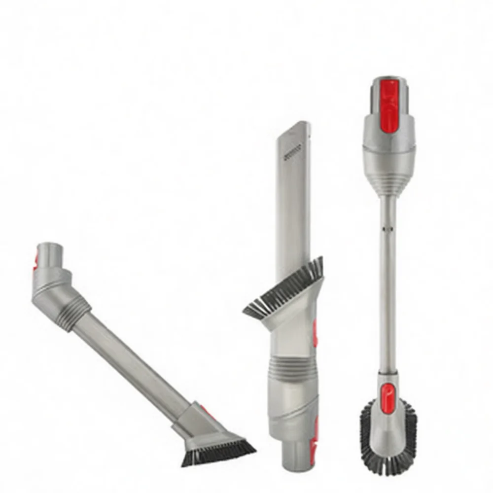Фото Насадка для уборки узких мест для пылесоса Dyson V6 DC45, 2 в 1, щетка-аксессуар для уборки дома и автомобиля, сменная насадка для очистки углов. №2