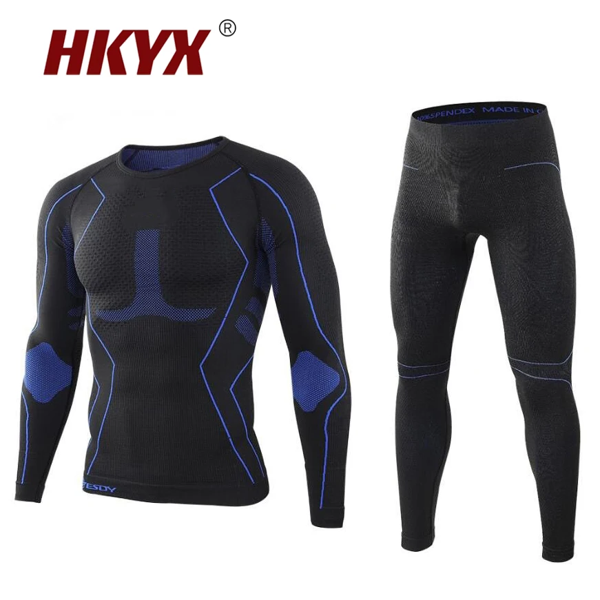 Купи Outdoor Men's Slim Sports Training Suit Set Breathable Fitness Suit Set Outdoor Cycling Suit Matching Color Sports Suit Set за 1,315 рублей в магазине AliExpress