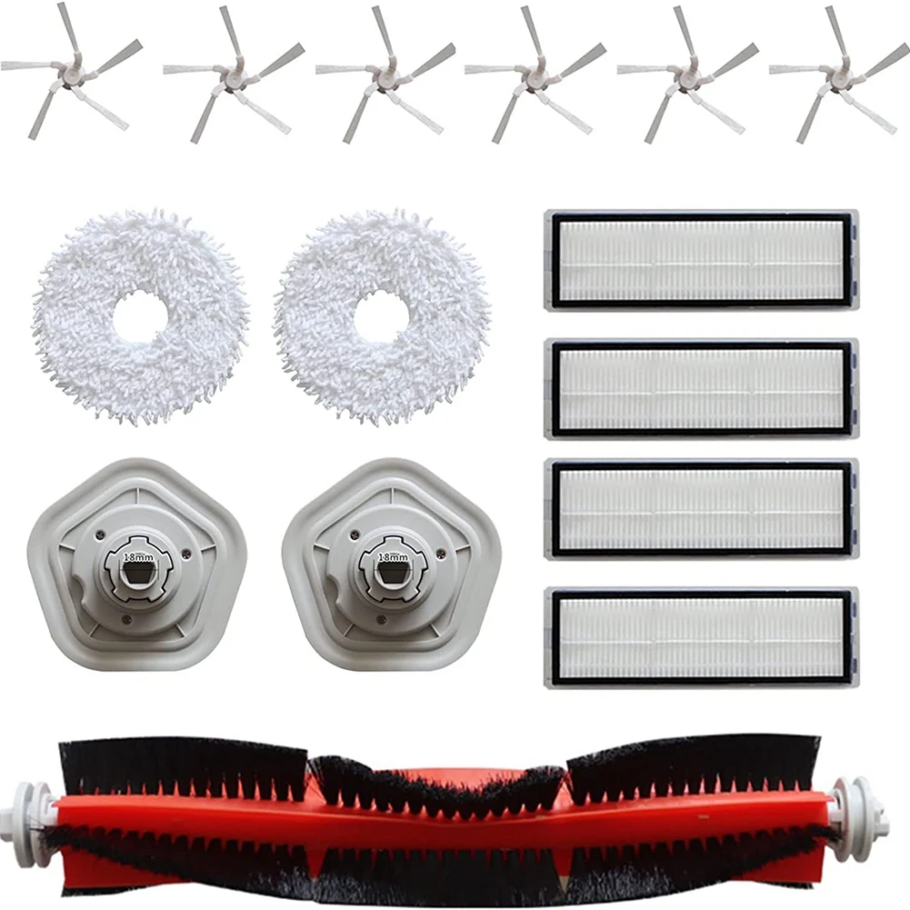 

Replacement Parts Main Brush Side Brush HEPA Filters Compatible for Dreame W10 W10Pro Robot Vacuum Cleaner Accessories