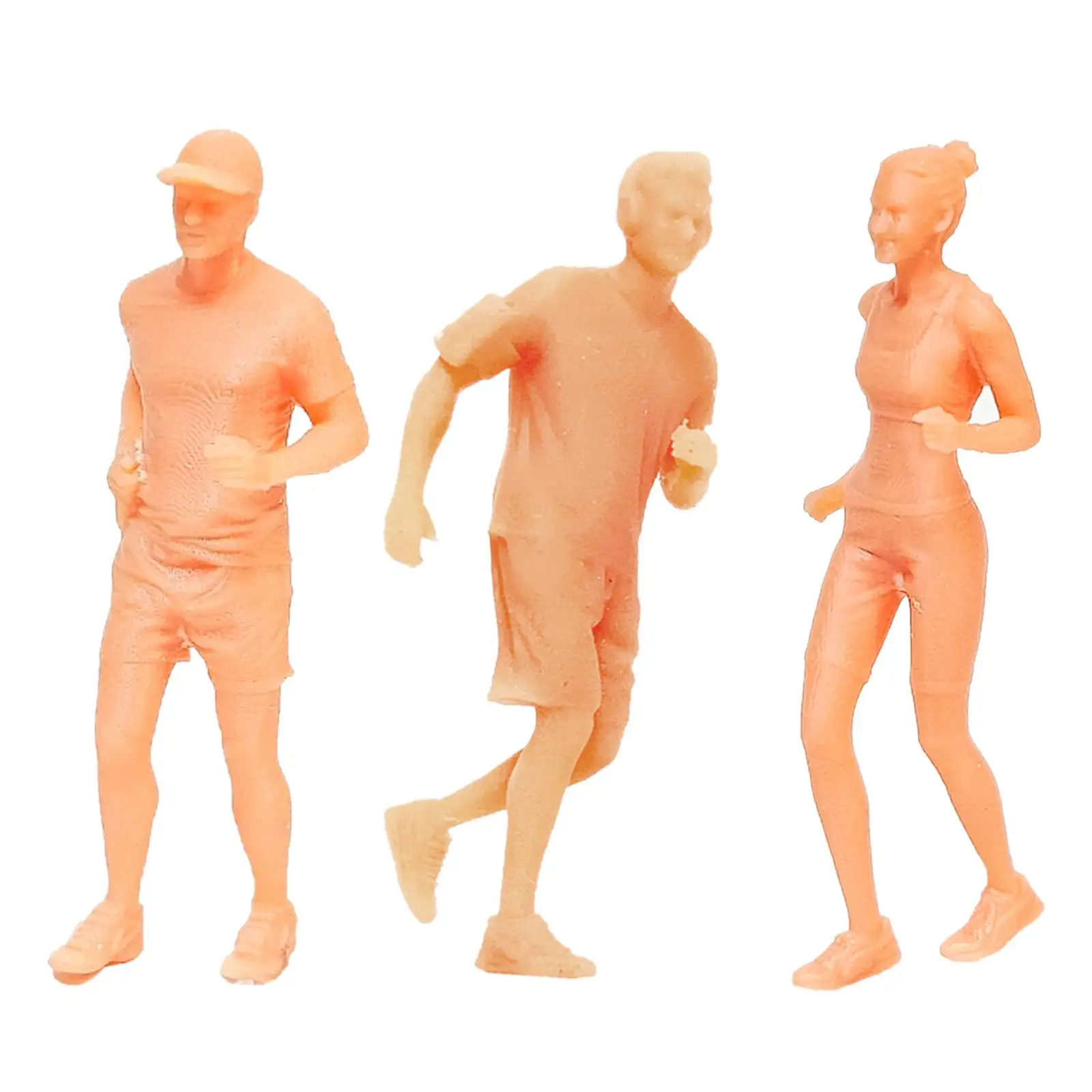 

Неокрашенная крошечная подвижная фигурка в масштабе 1:64, размеры S, архитектурная компоновка поезда, украшение из диорамас