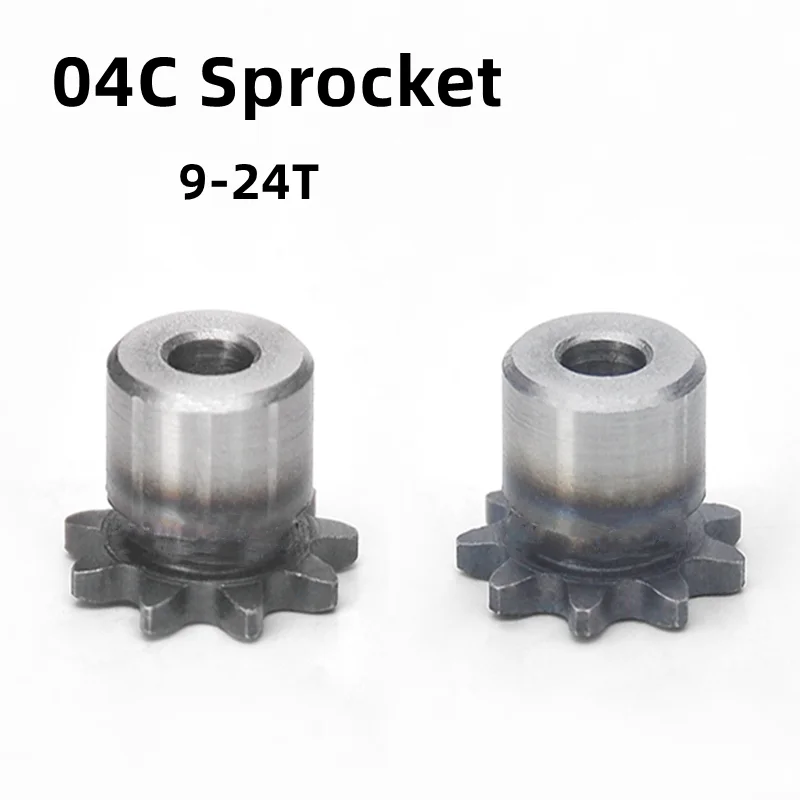 

Цепная Звездочка 04C, 9/10/11/12/13/14/15/16/17/18/19/20/21/22/23/24 Зубцов, шаг 6,35 мм, 45, сталь, промышленная зубчатое колесо для передачи