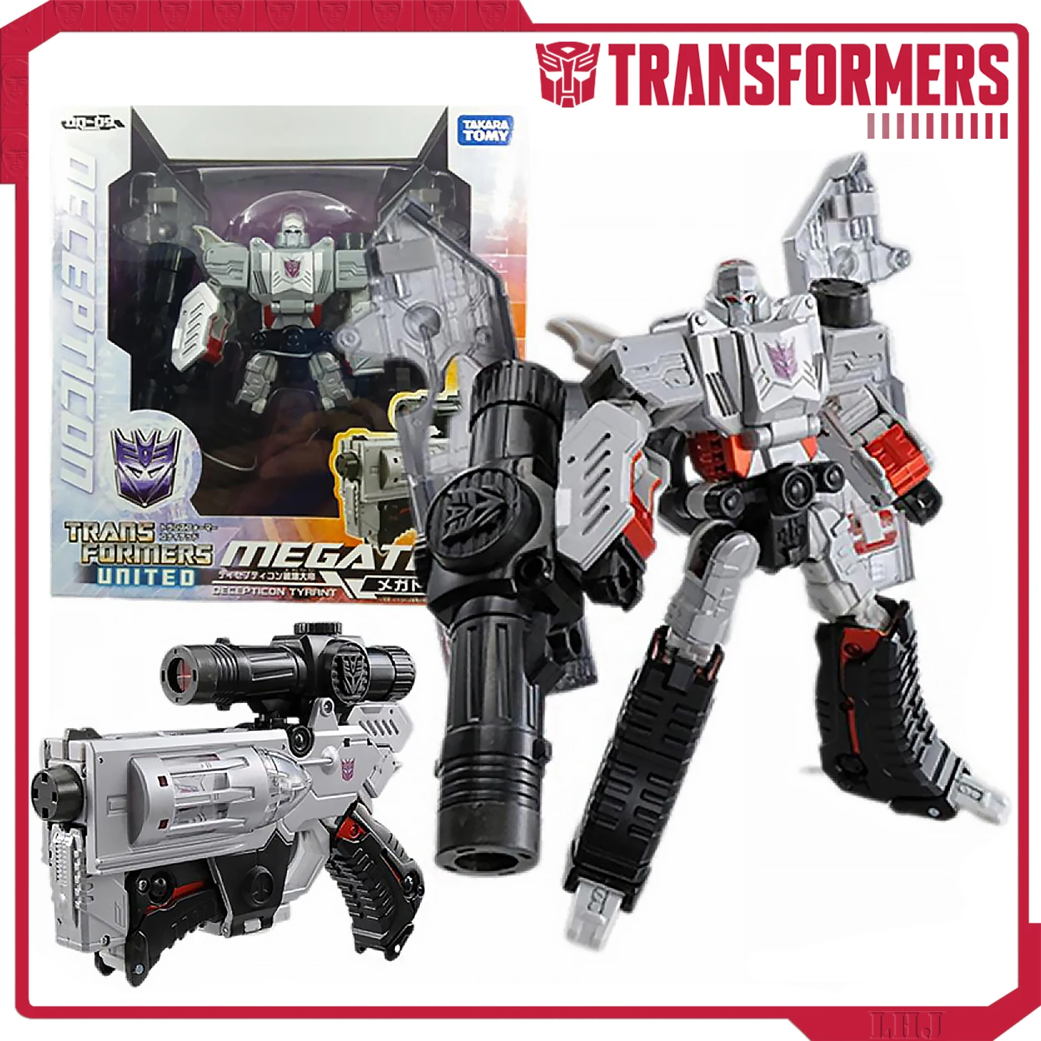 

TAKARA TOMY 2023 Transformers UN Series 3.0 Navigator V-Class UN9 UN-09 Megatron Anime Action Figures Model Premium Toys Gift