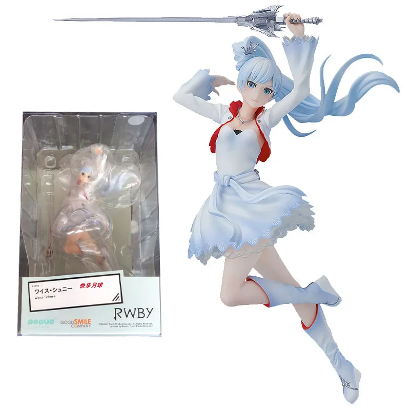

GSC POP UP PARADE Genuine RWBY Weiss Schnee Anime Action Figures Toys for Boys Girls Kids Gifts Collectible Model Ornaments