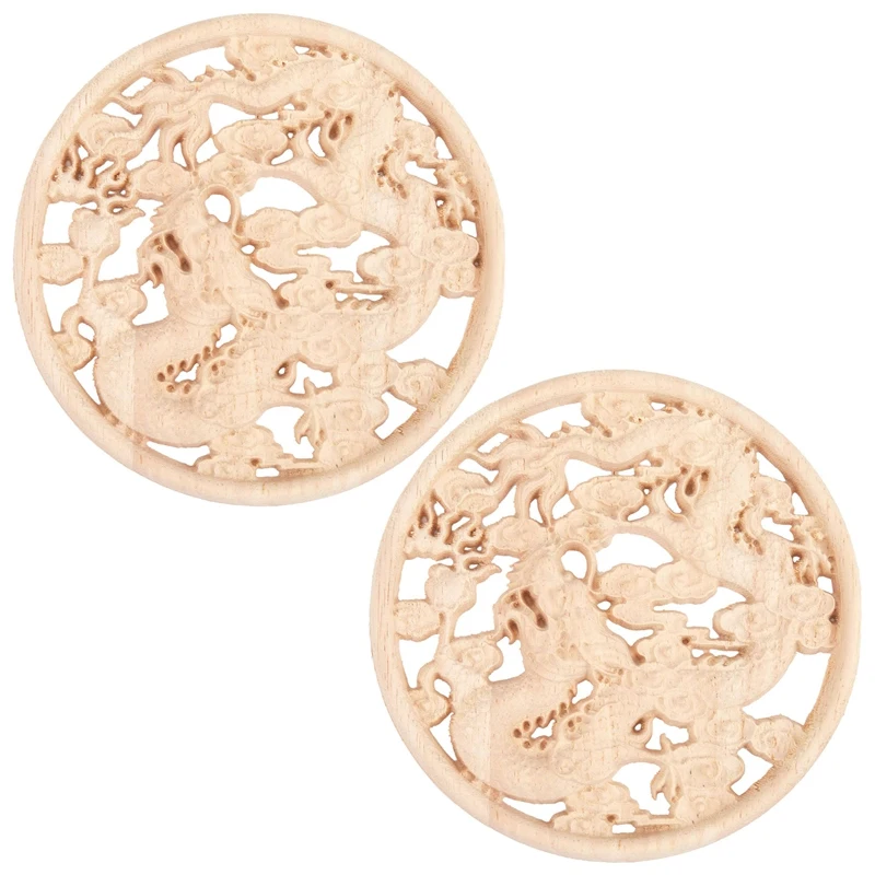 

2X искусственных деревянных резьбы, угловая аппликация, дверь мебели, деревянное украшение шкафа, декоративное дерево, винтажный домашний д...