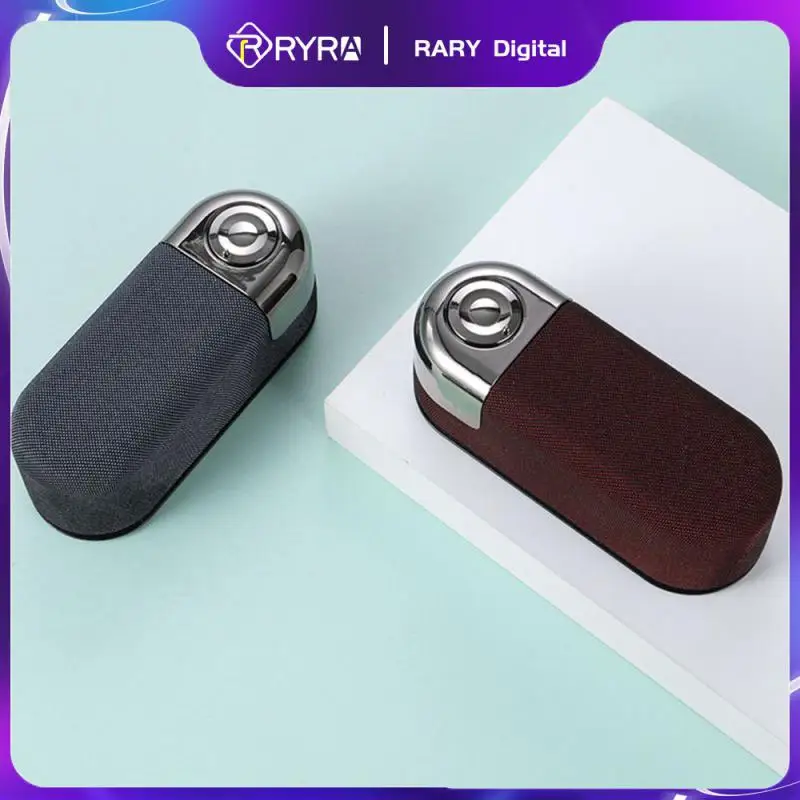 

RYRA Cross Border Magnetic Bluetooth Speaker Mini Subwoofer NFC Induction Wireless Computer Desktop Sound Small Steel Cannon