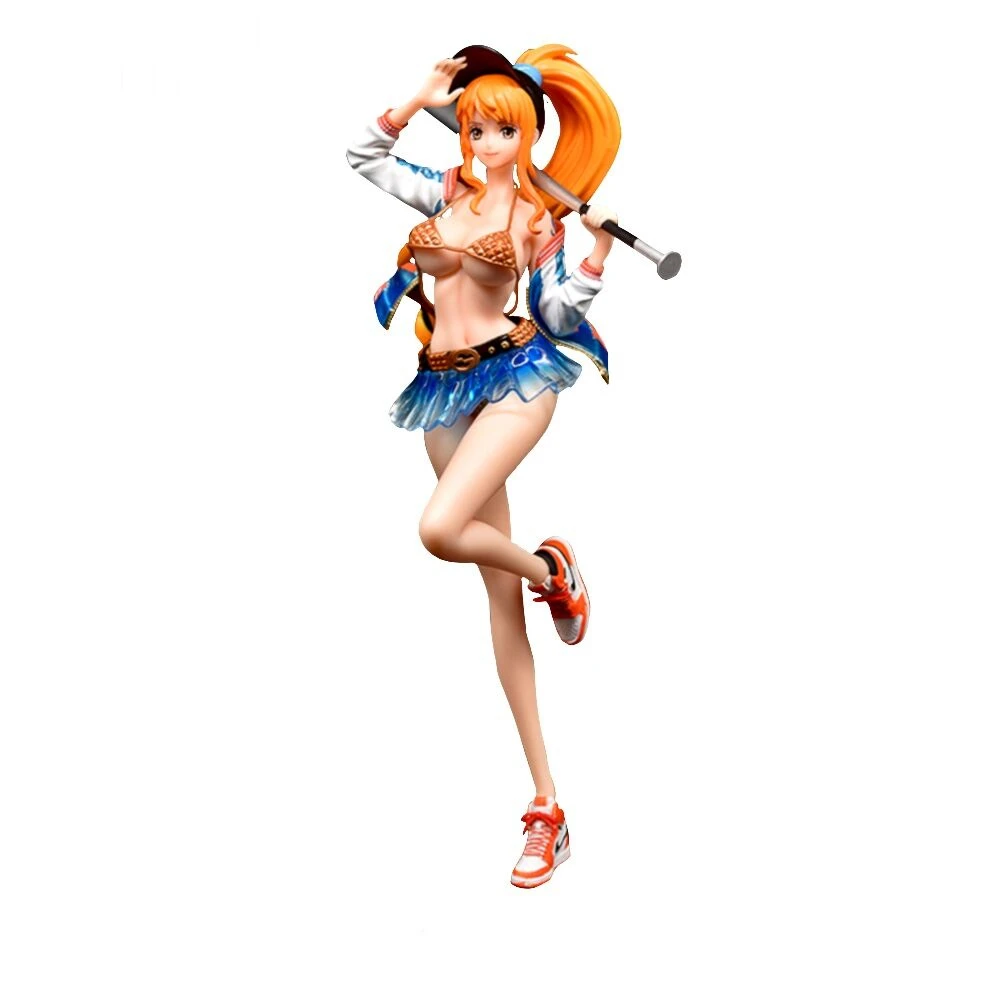 

One Piece GK Nami Action Figure Anime Model 31CM Sexy Street Trend Fashion Girl Statue Collection Toy Desktop Decoration Figma