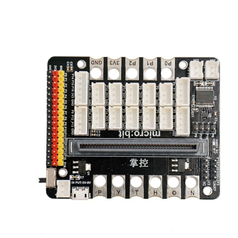Плата расширения материнской платы Microbit V1.0/2.0/3.0 IO BIT V2 адаптера Micro:Bit для детей