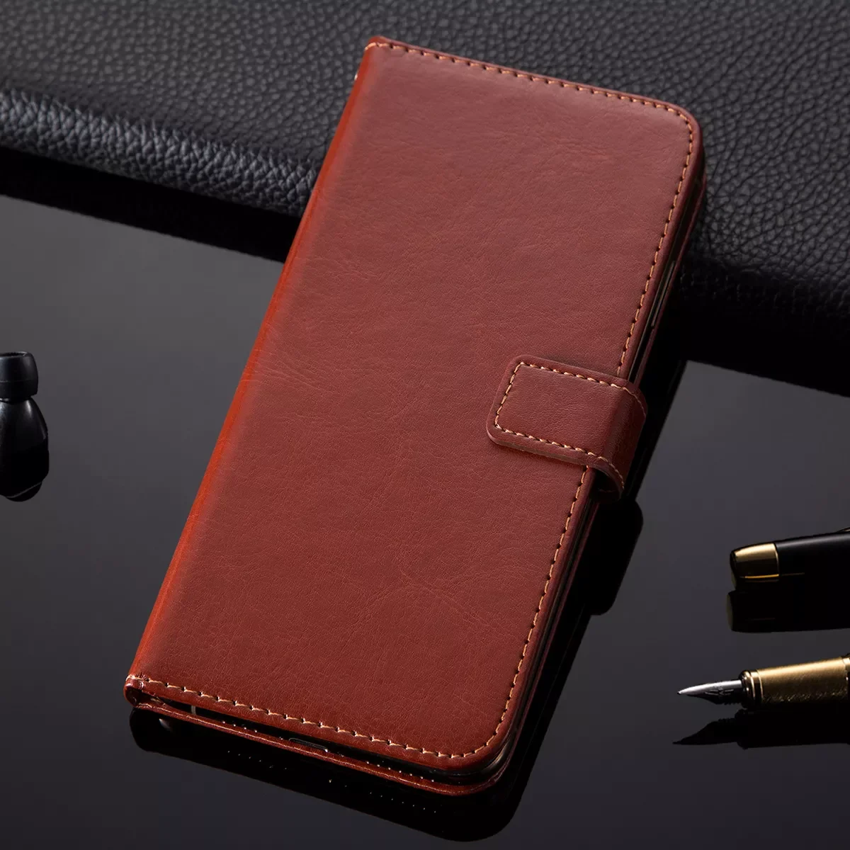 

Flip Book Leather Case On X4 Pro 5G Cover X4 Pro NFC 5G Case x4pro x 4 pro 5g Cover capa funda etui