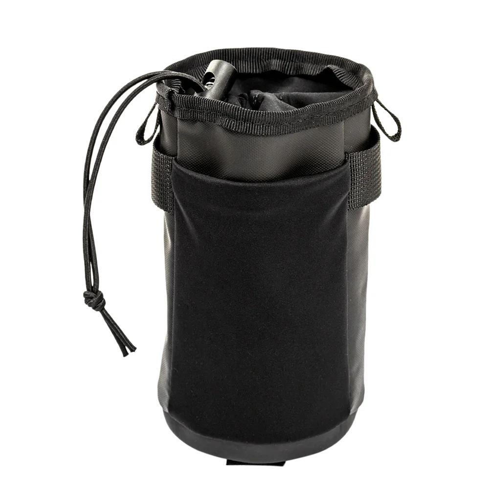 

Bike Front Mountain Handlebar Drink Cup Holder Head Water Bottle Pouch Rack Carrier Bikepacking