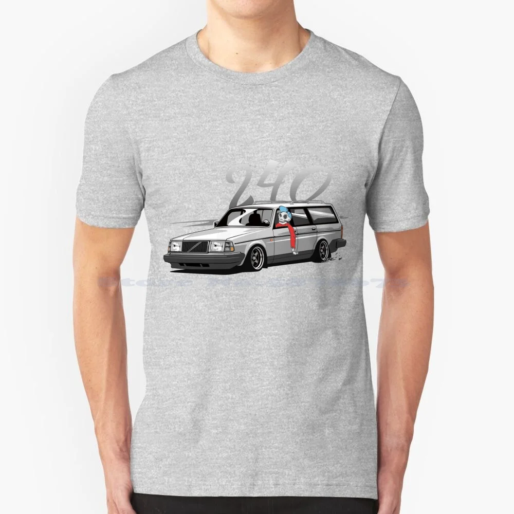 

240 Combo Skulldriver Low Style T Shirt 100% Cotton Tee 240 Enthusiast 240 Lover 240 Tuning Enthusiast Lover Tuning Retro
