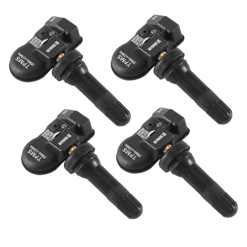 Фото Программируемый датчик давления в шинах TPMS, 4 шт., 315 МГц + 433 МГц, только для Autel TS408 TS508 ITS600, 2-в-1, датчик-монитор MX №1