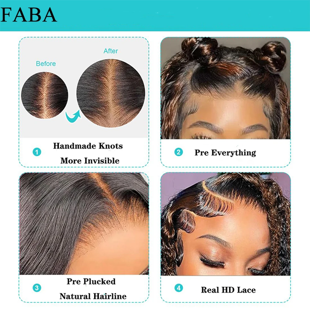 FABA волосы безклеевые парики человеческие 7x5 носить и идти предварительно