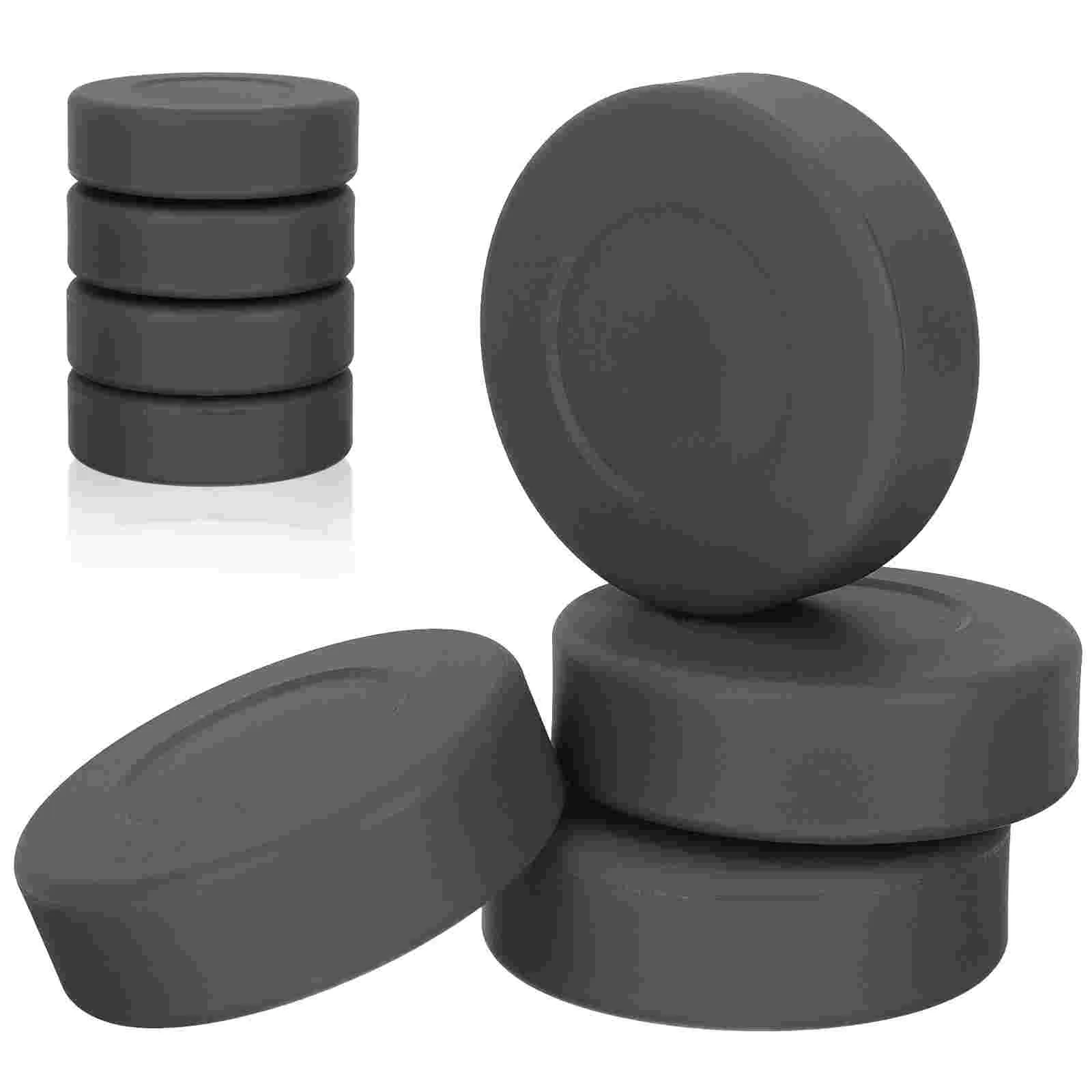 

4 Pcs Hockey Practice Ball Practicing Accessory Puck Air Pucks Outdoor Stuff Sports Official Training Equipment Hokey