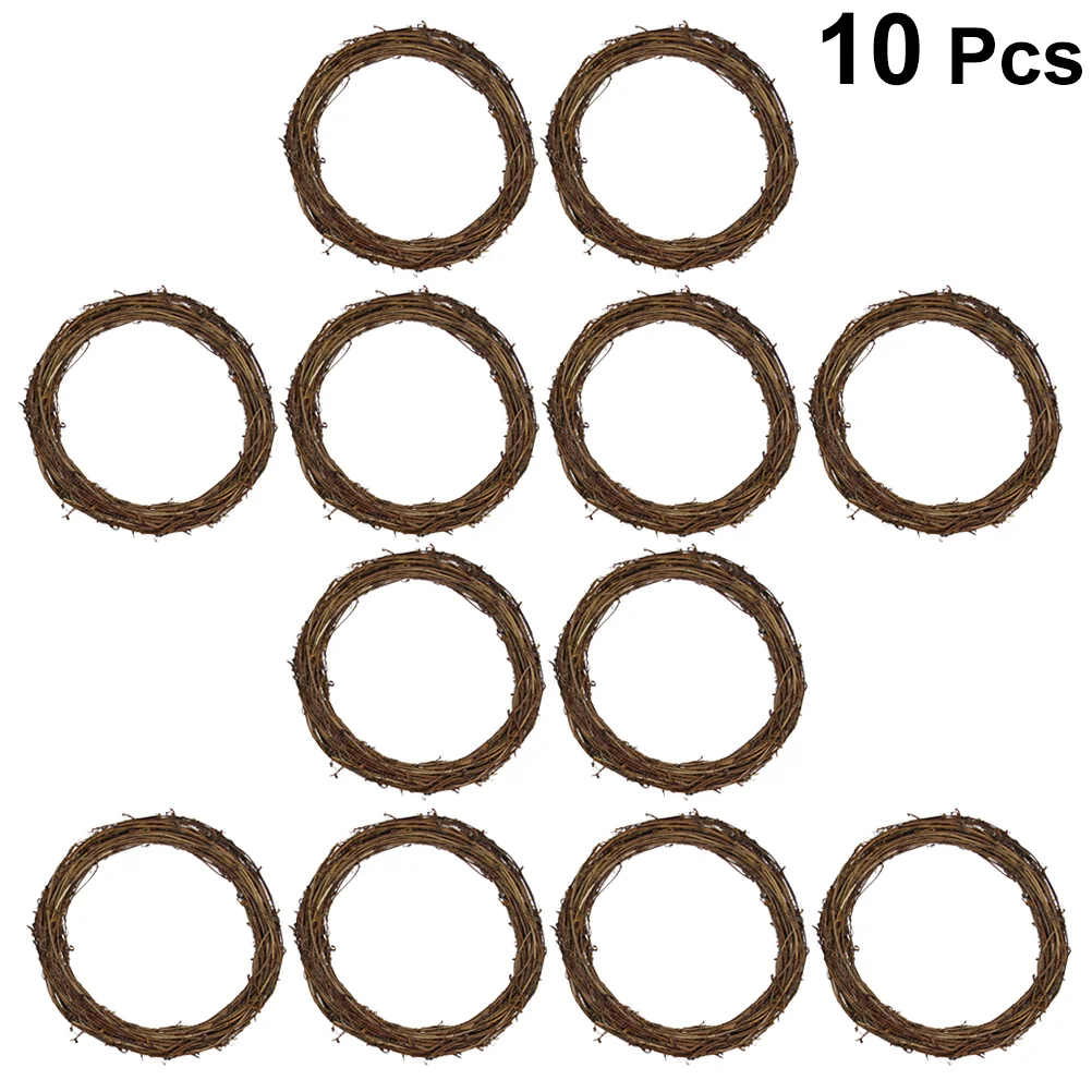 

Wreath Rattan Christmas Door Wedding Vine Natural Garland Hanging Front Decoration Grapevine Wreaths Bow Decor Branch Ring