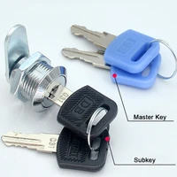 durable 30pcs master key system manager cam lock keys mailbox file cabinet locks home office locker security cabinet locks