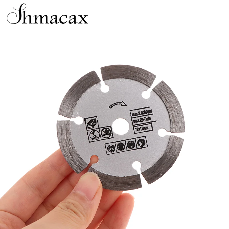3-дюймовый отрезной диск для камня мини-пильное полотно 75 мм алмазное режущее