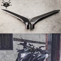 universal new fixed wind wing for ducati hypermotard monster multistrada scrambler motorcycle rotating rearview mirror