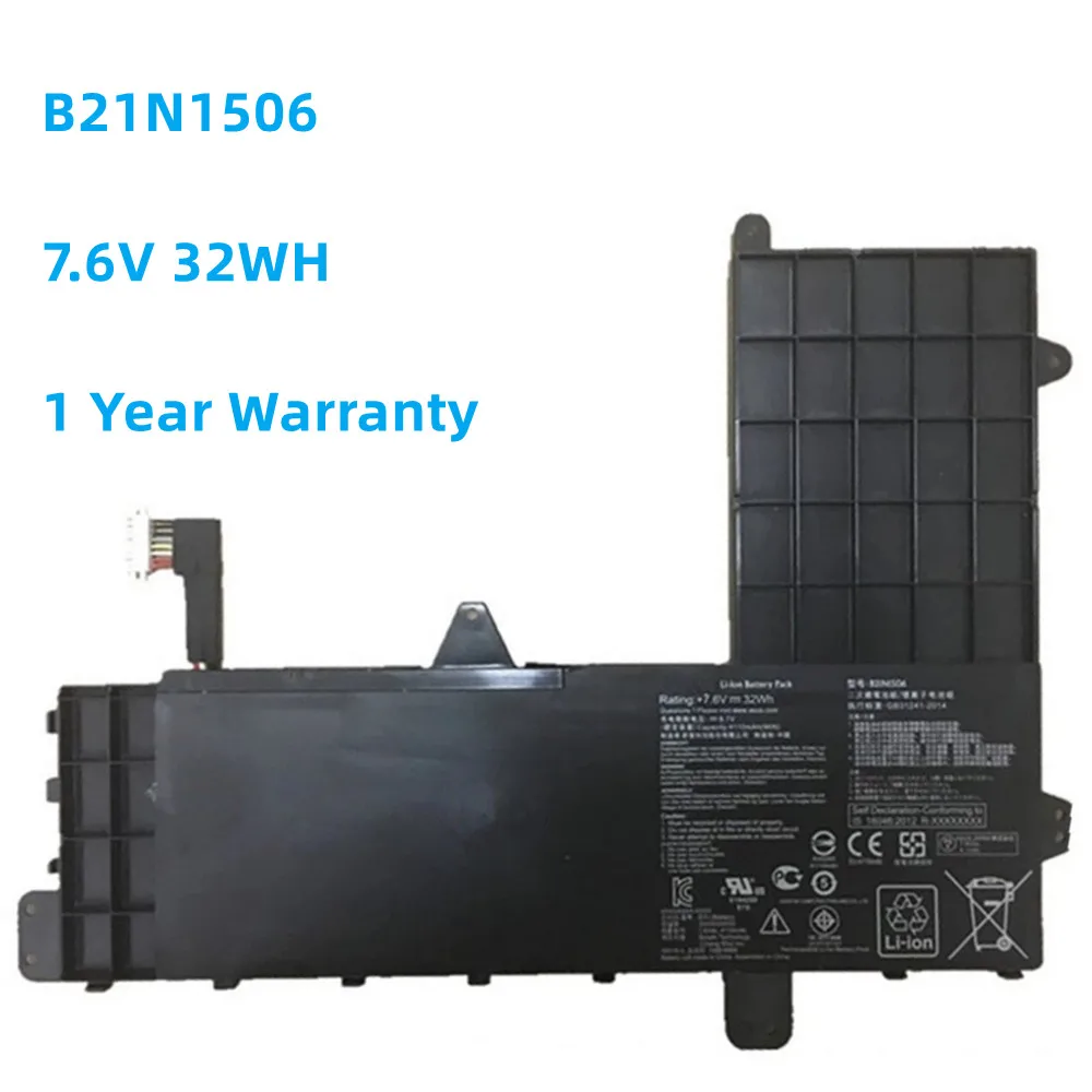 

New B21N1506 Laptop Battery For Asus E502M Series Tablet B21N1506 7.6V 32Wh