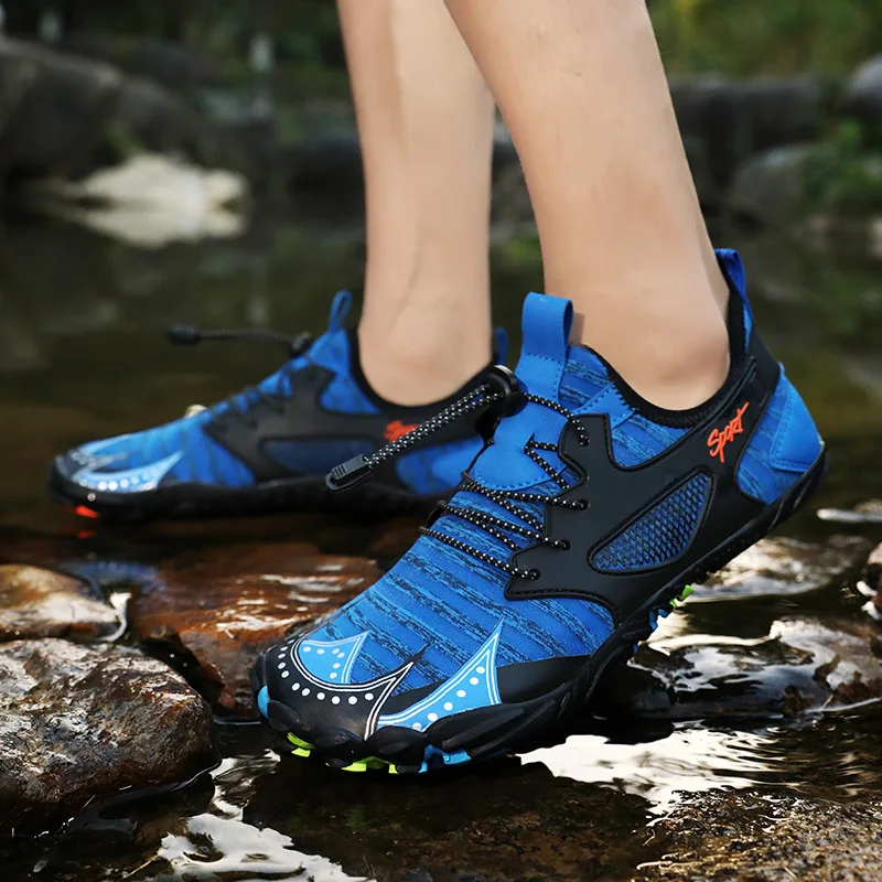 Men Water Shoes Barefoot Beach Shoes Breathable Outdoor Sport Shoe Quick Dry River Sea Aqua Sneakers Soft Beach Sneakers