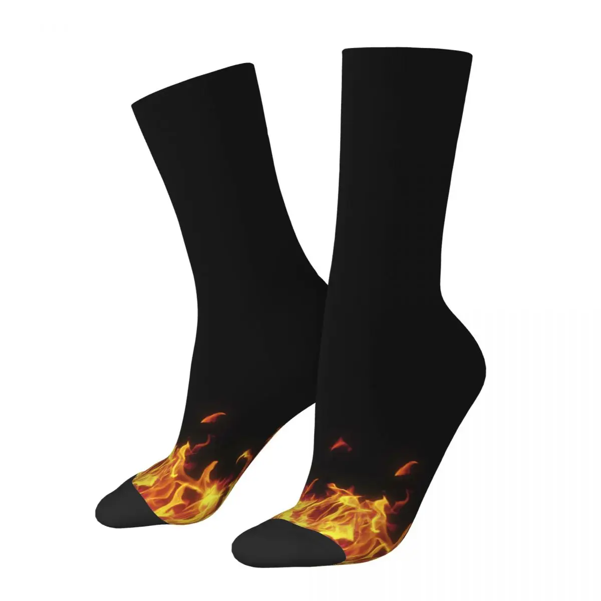 Осенне-зимние цветные мужские и женские яркие Потрясающие поглощающие футбольные носки