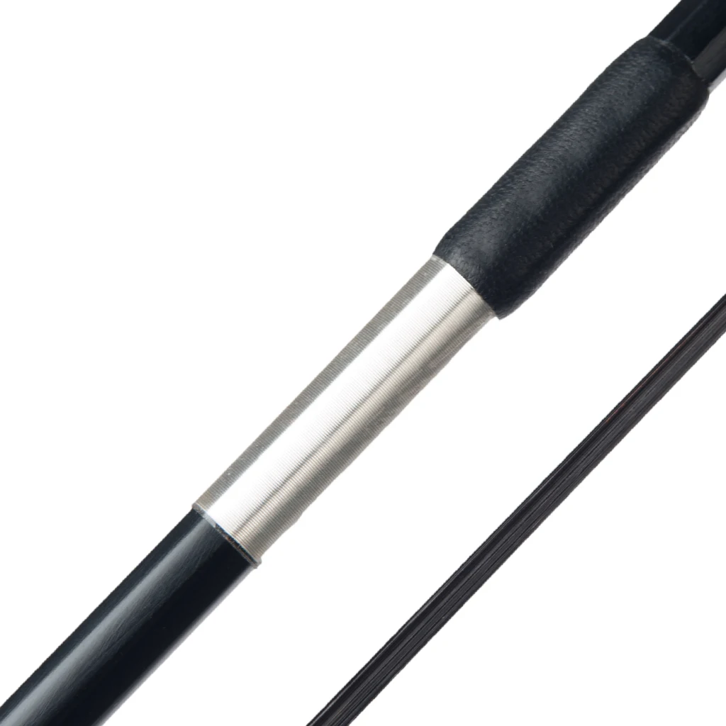 NAOMI 4/4 Size Violin/ Fiddle Bow Carbon Fiber Bow Round Stick AAA Grade Black Horsehair Ebony Frog Paris Eye Inlay Beginner Use