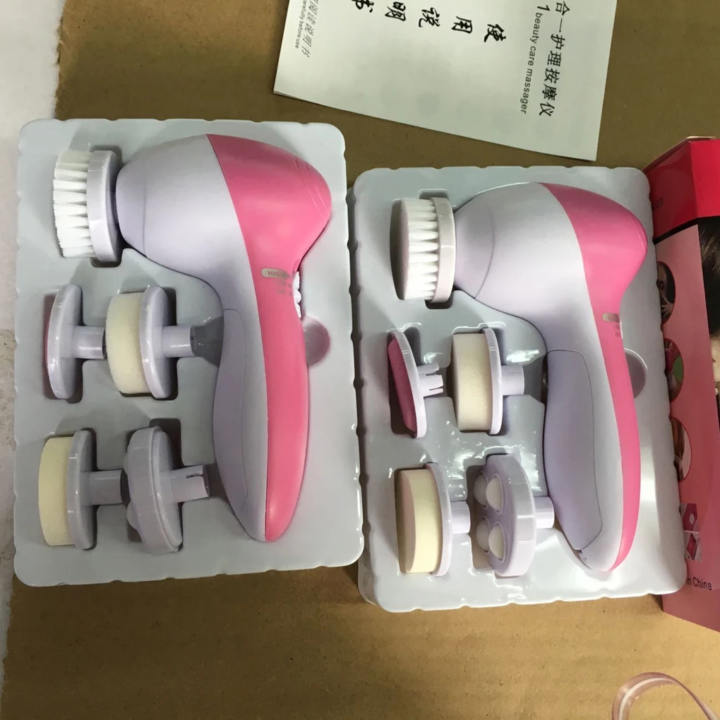 

5 в 1, многофункциональная электрическая машинка для мытья лица