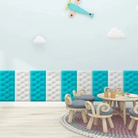 6030cm self adhesive 3d three dimensional wall stickers thickened tatami anti collision wall pad childrens bedroom bed