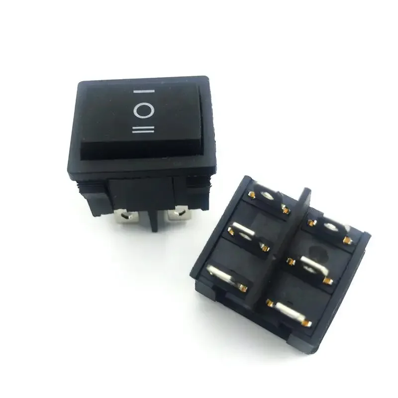 

Кулисный переключатель KCD5 черного цвета