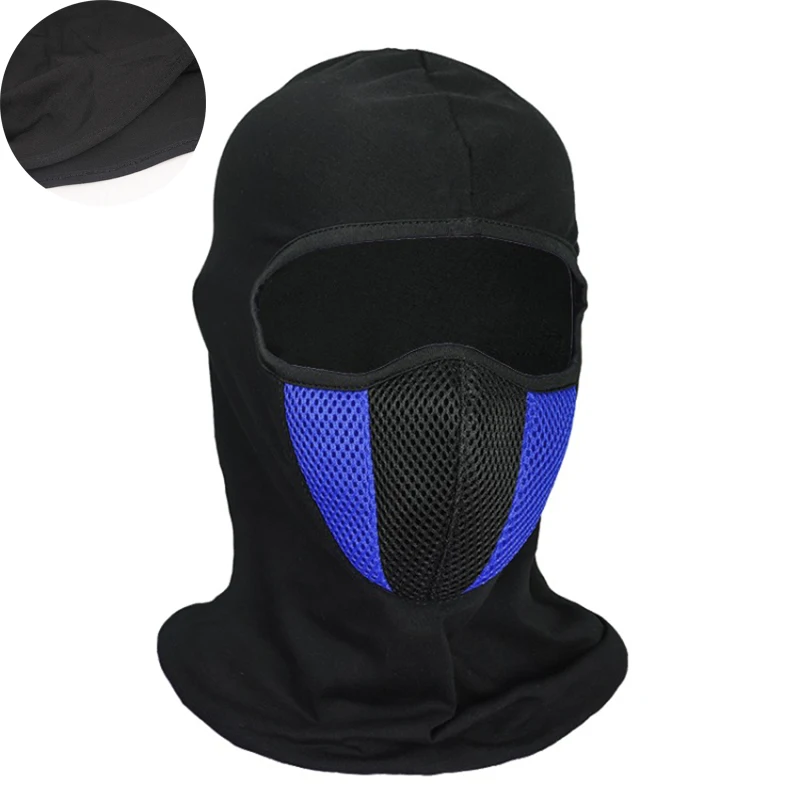 

Breathable Balaclava Mask Full Face Helmet Motorcycle Motorbike Motocross Capacete Casco Moto Cafe Racer Sportster Accessories