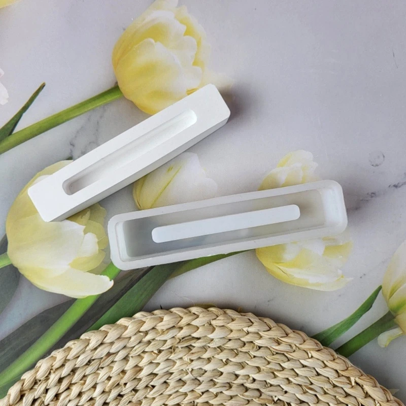 Силиконовая форма прямоугольная для изготовления подсвечника Прямая распродажа