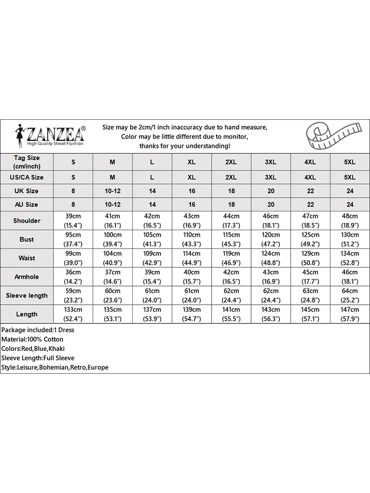 Женский Осенний сарафан с цветочным принтом ZANZEA богемное Макси-Платье женское