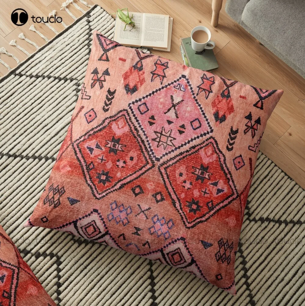 

Boho Farmhouse Stylish Oriental Traditional Moroccan Style Artwork Throw Pillow Big Pillows For Bed Home Hotel Fashion Bedroom