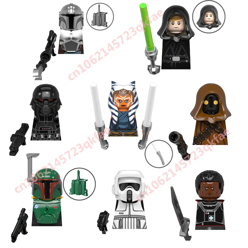 WM6121 персонажи фильмов мини-экшн-игрушка фигурка строительные блоки аниме Figs