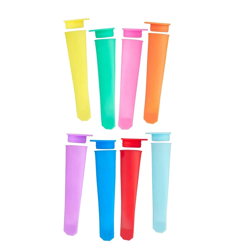 

Silicone Ice Cream Moulds: 8 Silicone Ice Moulds - Silicone Ice Moulds Set - Ice Cream Moulds Set Ice Cream Moulds