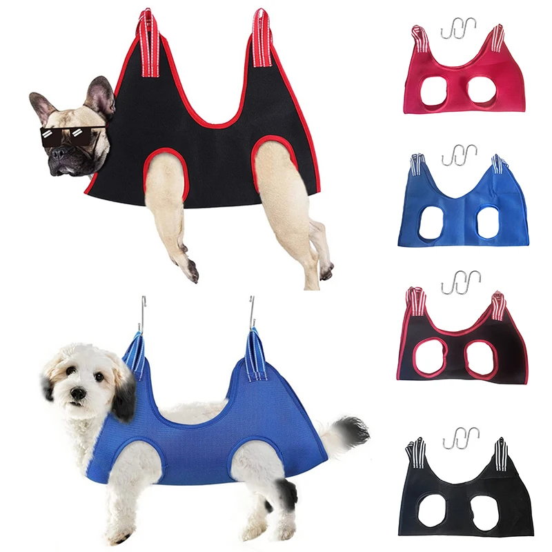 

Cat Grooming Nail Cutting anti Scratch Bite Fixed Bag bath Trimming Restraint Bag Pet Beauty Hammock Hanging Pet Supplies