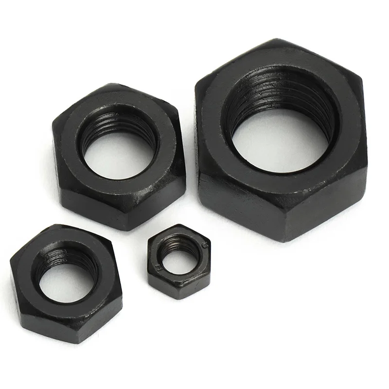 

Шестигранные гайки из углеродистой стали M2-M36