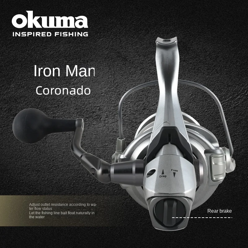 Фото Спиннинговая Рыболовная катушка okcoronuma ado №4