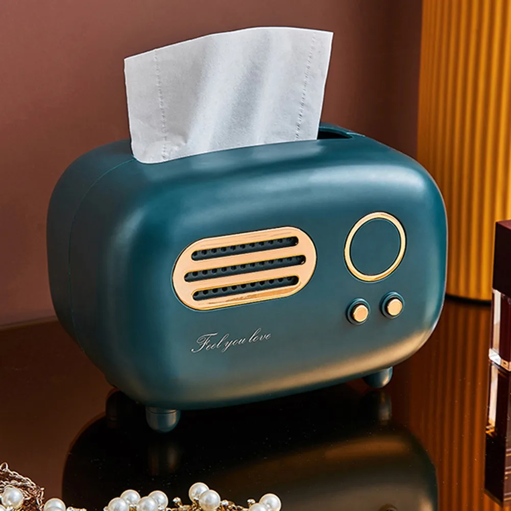 

Tissue Box Desktop Paper Holder Wet Wipes Decoration Box Car Tissue Paper Dispenser Home Office Decor Tissue Storage Case